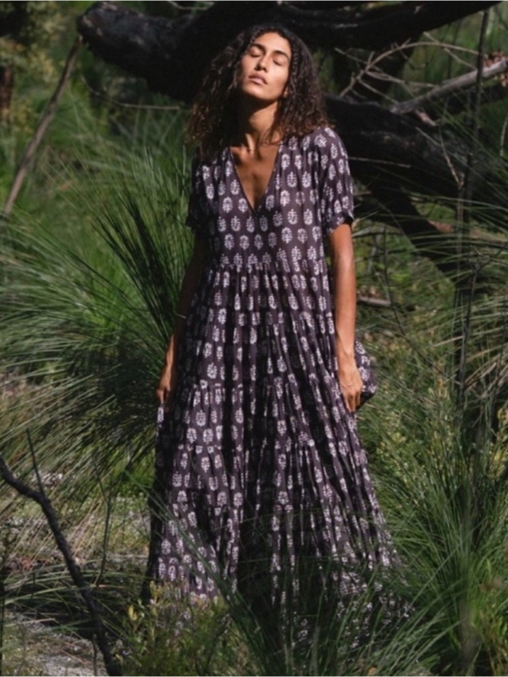 NWOT • Daughters of India • Chaaya Maxi Dress